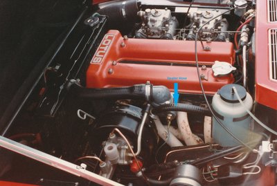 Lotus Elan +2 LH Engine Bay.jpg and 